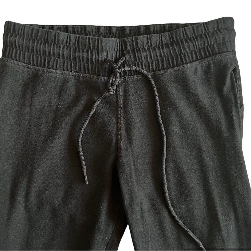 Pink Victoria's Secret Black Logo Joggers Sweat Pants - Picture 4 of 5